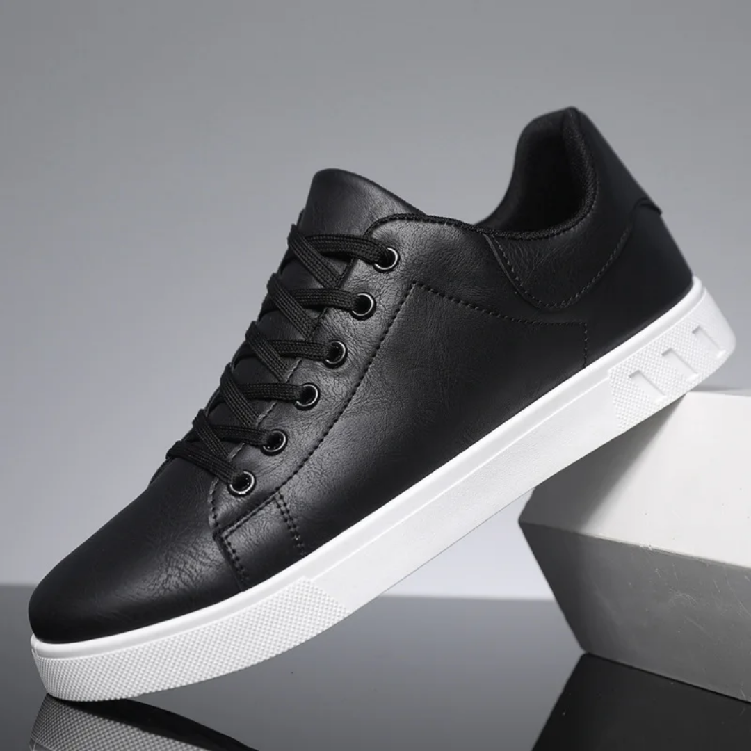 Chaussures Homme Classiques Décontractées – Sneakers en Cuir Élégantes