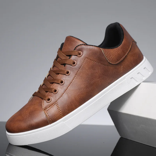 Chaussures Homme Classiques Décontractées – Sneakers en Cuir Élégantes