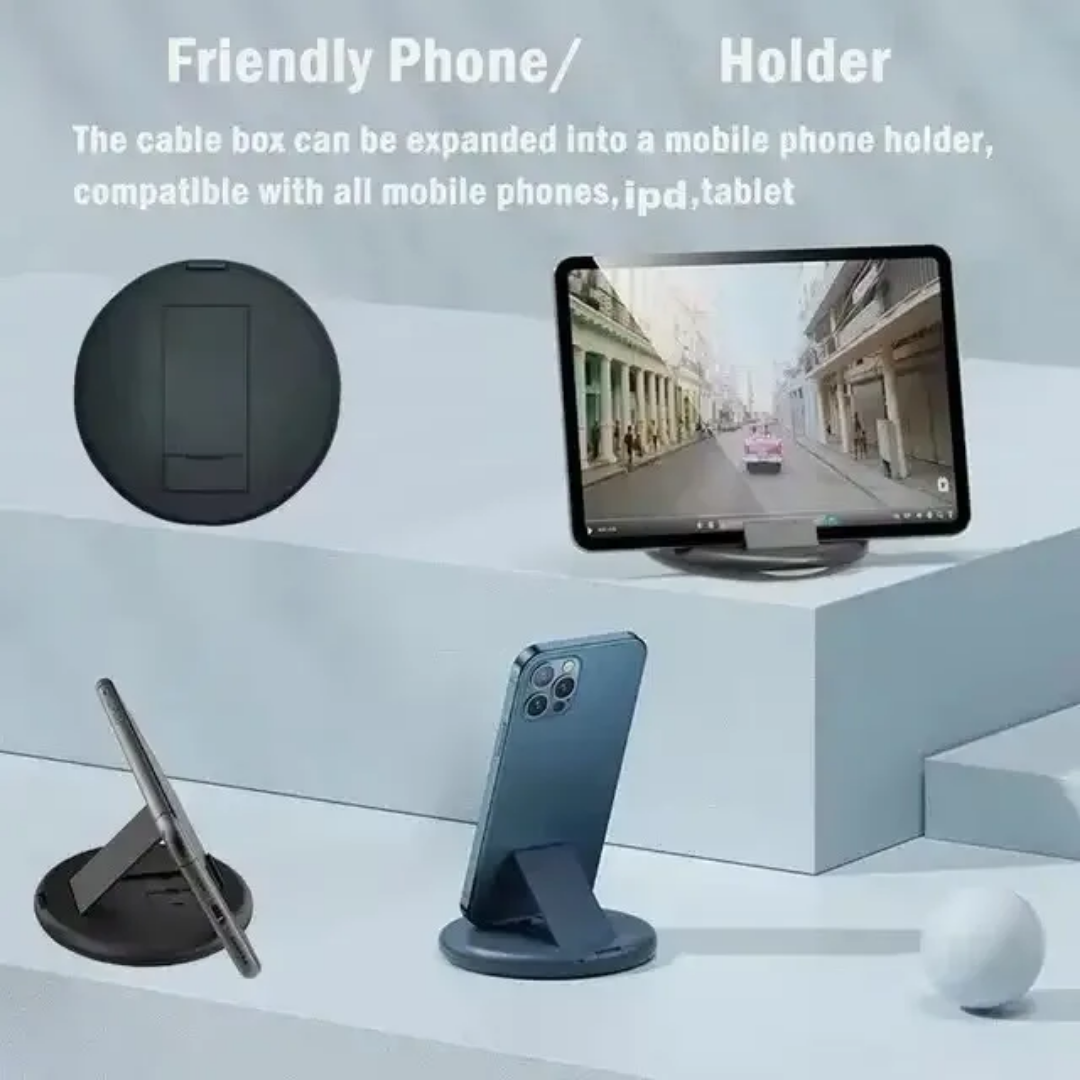 Kit de Câble de Charge Universel 6-en-1 LalyTech – Compact, Intelligent et Compatible Tous Appareils